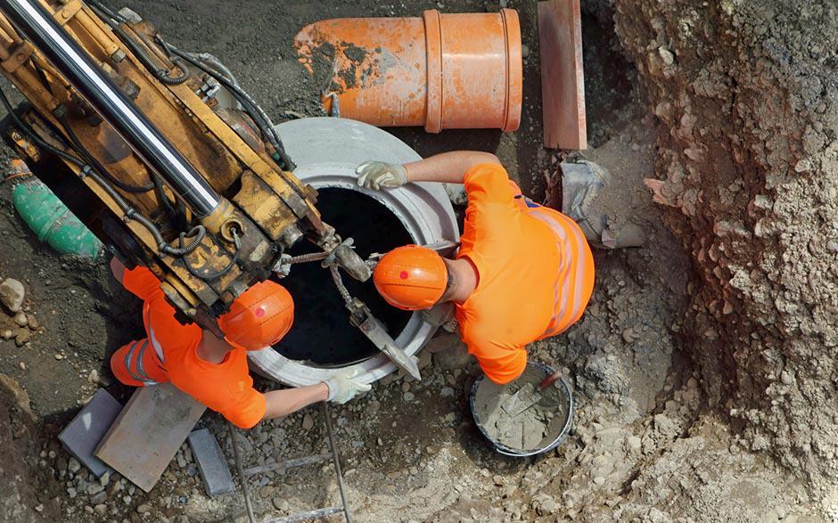 travaux assainissement Cergy
